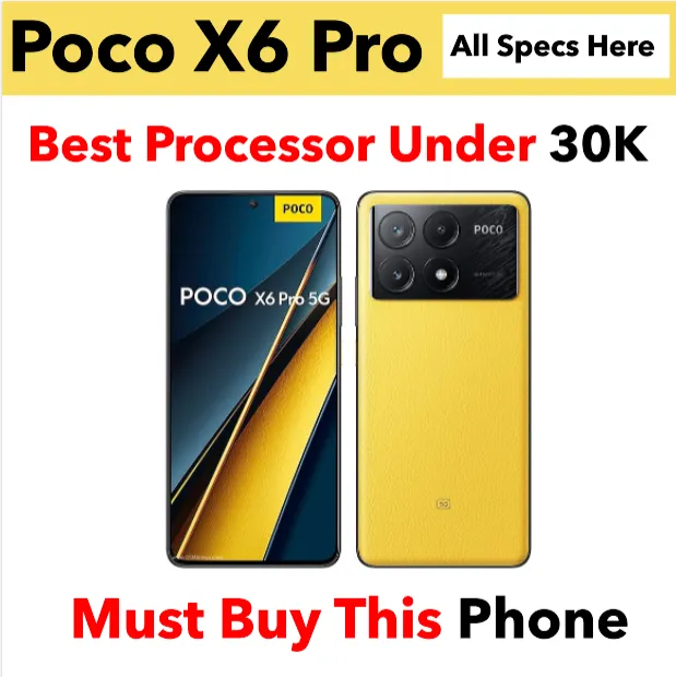 Phoneridar / Tech Influencer on Instagram: Expected Specifications of Poco  X6 Pro.. Launching Soon India. Follow @phoneridar For More Amazing Latest  Tech Updates. #pocox6pro #pocox6