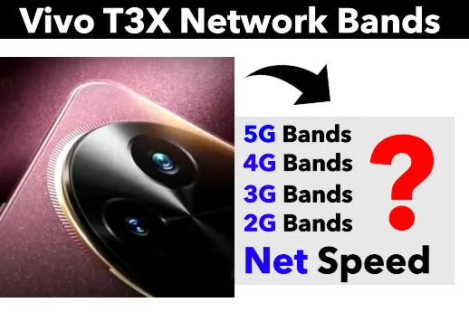 How many 5G Bands in Vivo T3X