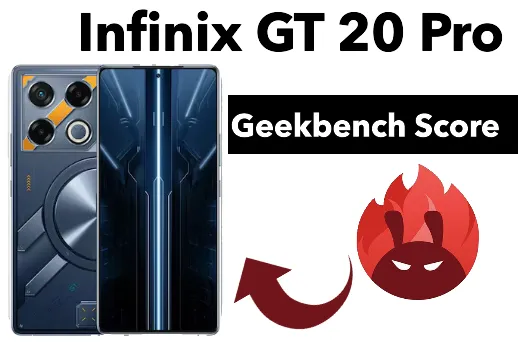 Infinix GT 20 Pro Benchmark Score