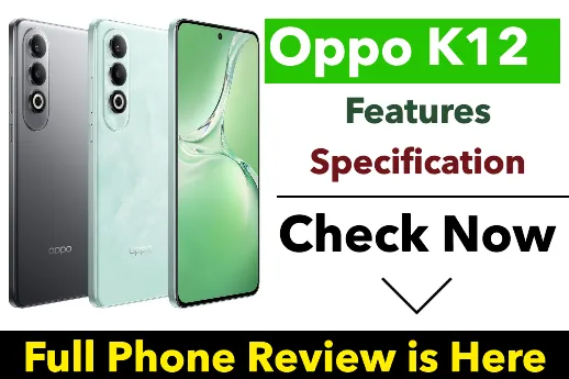 Oppo K12 Full Phone Specification