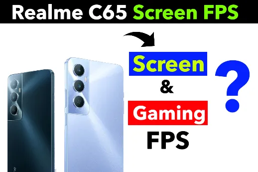 Realme C65 Gaming FPS