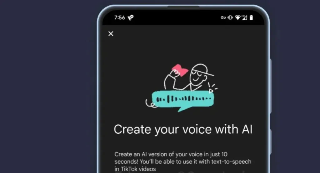 TikTok New Feature Copy Your Voice in Just 10 Seconds