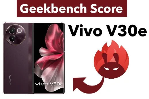 Vivo V30e GPU Score